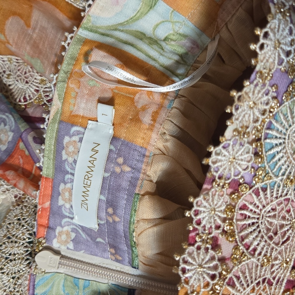 ZIMMERMANN Linen Silk Skirt - Picture 3 of 7